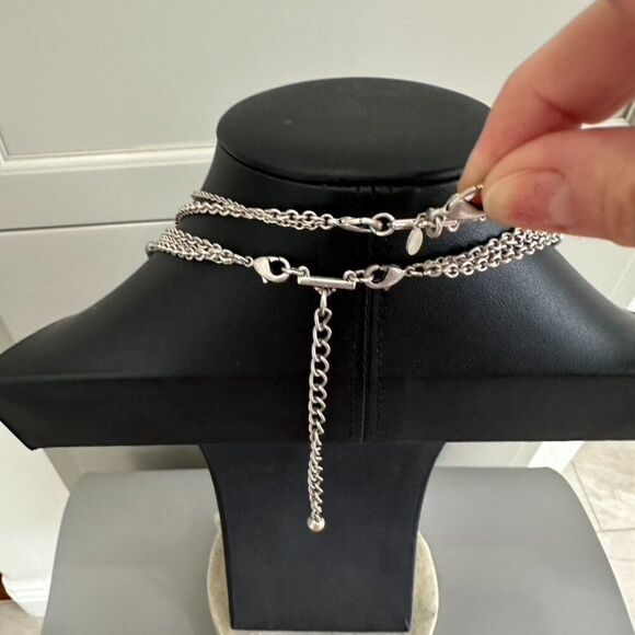 Premier Designs Heart Charm Necklace 2 in 1 - Layer interchangeable - Picture 3 of 7